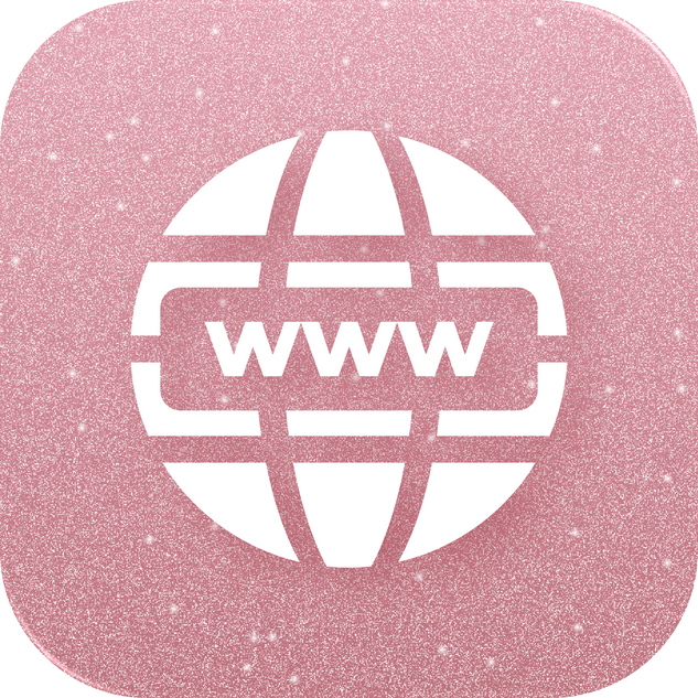 Rose Gold Website Icon